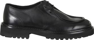 Doucal's Philuf Derby con suola carrarmato - - Shoes - Uomo - Nero - 43 1/2 EU