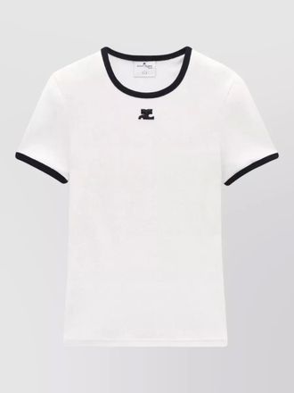 Courr&egrave;ges cotton t-shirt