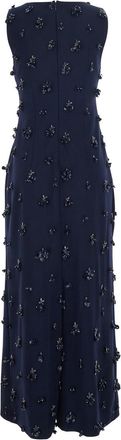 SIMKHAI Womens Midi Dress Claudia Blue Acetate