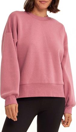 Threads 4 Thought Blaise Triblend Fleece Sweatshirt in Wild Rose at Nordstrom, Size X-Small