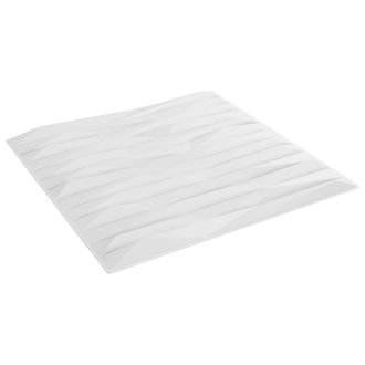 vidaXL Paneles De Pared 12 Pcs Piedra Blanca 50 X 50 Cm Espuma Xps Vidaxl