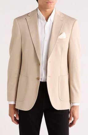 Lucky Brand Herringbone Knit Sport Coat in Tan at Nordstrom Rack, Size 36Short