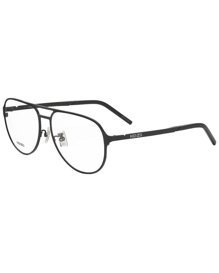 メガネ KENZO Woman Optical frames Black KZ50102I 001 Kenzo Kz50102i Glasses In 001 Shiny Black | ModeSens