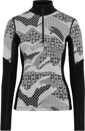 Kari Traa Olea Half Zip Merinounterw&auml;sche f&uuml;r Damen | grau
