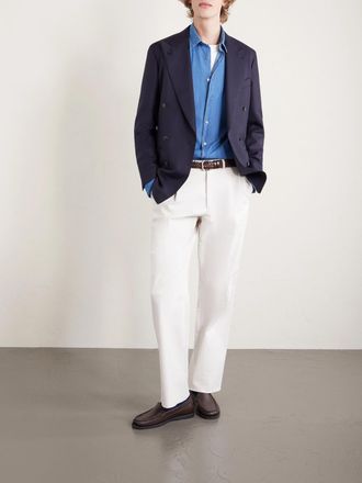 Canali Cotton-Chambray Shirt