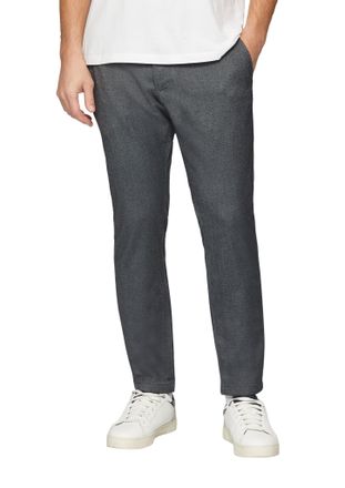 s.Oliver Chinohose S.OLIVER, Herren, Gr. 30, L&auml;nge 32, grau (anthrazit), Obermaterial: 65% Polyester, 17% Viskose, 16% Baumwolle, 2% sonstige Fasern, unifarben