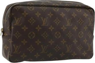 Louis Vuitton Pre-owned Clutches, female, Brown, Size: ONE SIZE Pre-owned Clutch Bag