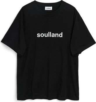 Soulland Ocean T-shirt - unisex - T-shirts - Zwart - L/Xl - Katoen - Tops
