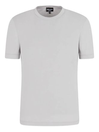 Giorgio Armani T-shirt met ronde hals - Grijs