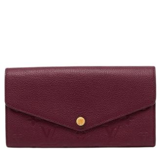 Louis Vuitton Portafoglio in pelle Pre-owned - - Pre-owned - Donna - Rosso - ONE SIZE