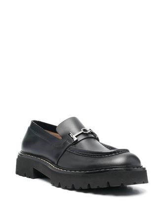 Ferragamo Gancini Loafer - Black