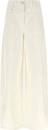 Brunello Cucinelli Mujer, Vaqueros, Blanco, Talla: M