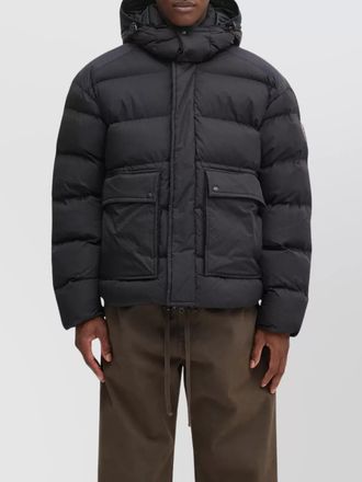 Napapijri hooded quilted jacket pockets