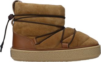 Isabel Marant Brown Leather Ankle Womens Boots