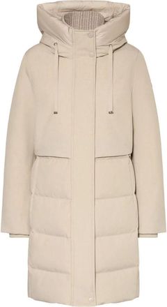 Duno Charlene Down Coat - Dames - Dons jassen - Beige - 3XL - Polyester - Jassen
