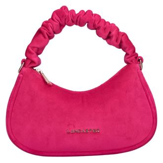 Lancaster Fluwelen Tas - Dames - Handtassen - Roze - ONE Size - Tassen