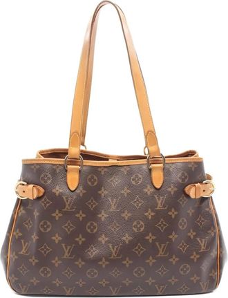 Louis Vuitton 2008 Batignolles Horizontal Monogram schoudertas - Bruin