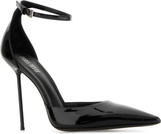 PARIS TEXAS Womens Lidia Pump Black Leather