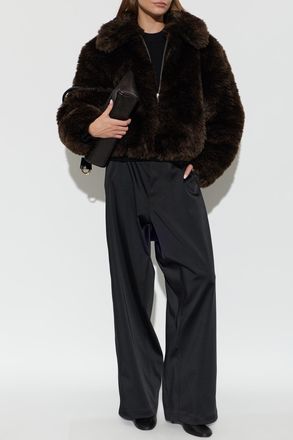 Stand Studio Faux Fur Aya, Womens, Grey