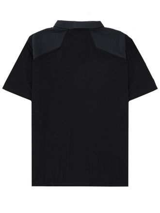 Veilance Wool Nylon Zip Polo - Black