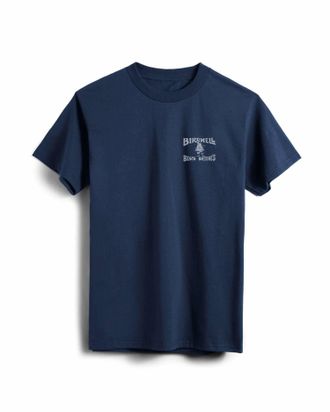 Birdwell Beach Britches Mens License Plate T-Shirt In Navy & Slate