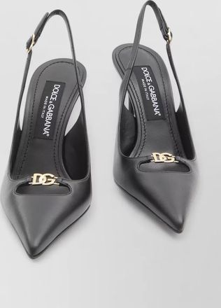 Dolce & Gabbana lambskin slingback pumps