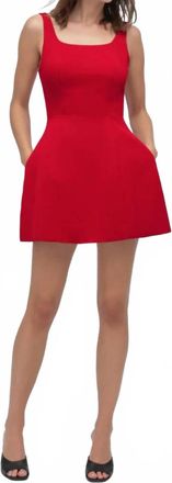 Favorite Daughter Morgan Dress In Garnet