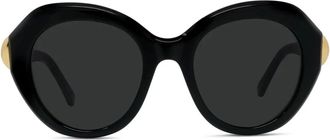 Loewe Coil Ronde Zonnebril - Dames - Zonnebrillen - Zwart - ONE Size - Accessoires