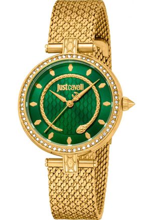 Just Cavalli Womens JC1L240M0035 Ladies Glam Chic Watch - Gold - One Size