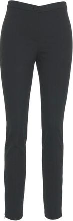 Pinko Pinko, Broeken, Dames, Zwart, XL, Hoge Taille Skinny Broek Zwart