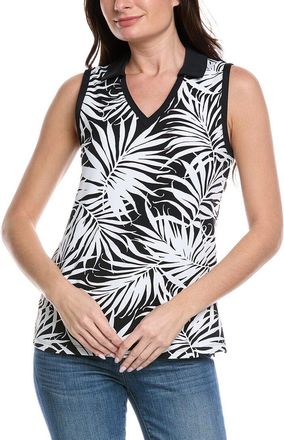 Tommy Bahama Aubrey Lorenzo Leaves Polo Shirt