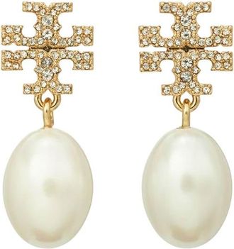 Tory Burch Golden Moondance Drop Earrings