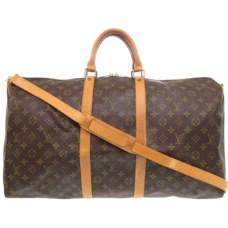 Louis Vuitton Brown Monogram Monogram Boston Bag (Pre-Owned)