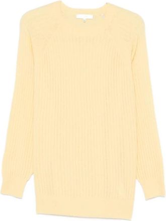 Frame Denim Cashmere Sunbeam Trui - Dames - Cashmere truien - Geel - XS - Kasjmier - Truien & Vesten