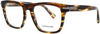 Ferragamo Demo Square Mens Eyeglasses SF3015 216 53