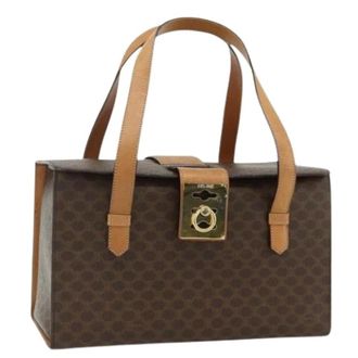 Celine Pre-owned Handbags, female, Brown, Size: ONE SIZE Pre-owned Vintage Hand Bag
