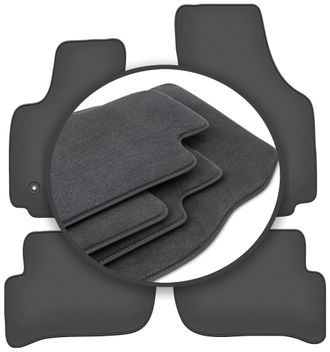 OEM Alfombrillas Premium Para: Seat Toledo Iii Monovolumen (2004-2012)