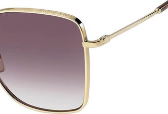 Marc Jacobs MARC Square Metal Sunglasses - Gold