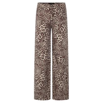 Marc Cain Warri Wijde Jeans - Dames - Jeans - Veelkleurig - Maat: M Katoen