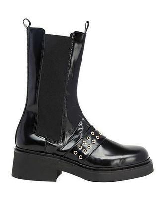 8 by YOOX SHINY LEATHER CHUNKY CHELSEA BOOT