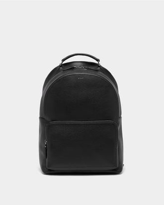 Bally Capitol Backpack in Grained Bovine Leather in Black at Nordstrom