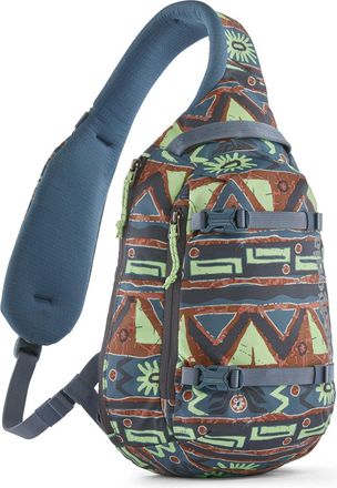 Patagonia Atom Sling 8l, Satch Unisex Adult, Standard, High Hopes Geo: Forge Grey, Estandar