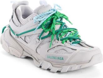 Balenciaga Track Trail Sneaker in Grey/Green/Blue at Nordstrom, Size 10Us