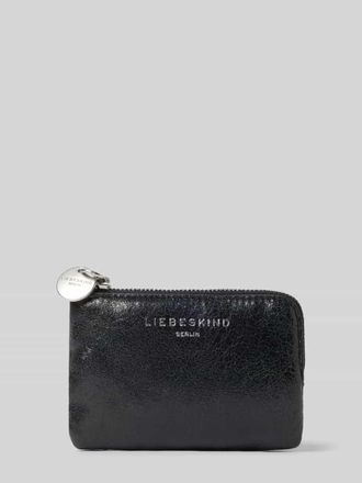 Liebeskind Portemonnaie mit L&auml;bel-Pr&auml;gung Modell LYA in Black, Gr&ouml;&szlig;e 1