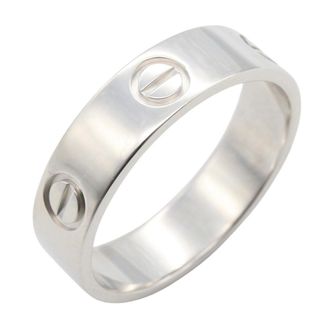 Cartier White Gold White Gold (18K) Band Ring (Pre-Owned)