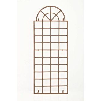 Clp Reja Para Plantas Trepadoras Viva Marr&oacute;n Antiguo