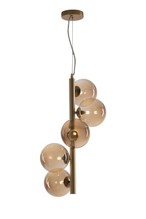 Luce-Ambiente-Design Honey Suspension Brass 5xg9