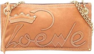 Loewe Borsa a spalla Pre-owned in pelle - - Pre-owned - Donna - Marrone - ONE SIZE