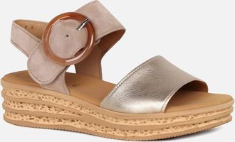 Gabor Womens Andre Womens Sandals - Brown - Size: 4.5