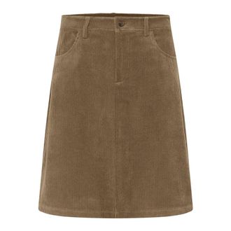 Cream Dames, Rokken, Bruin, Maat: XL Poliester